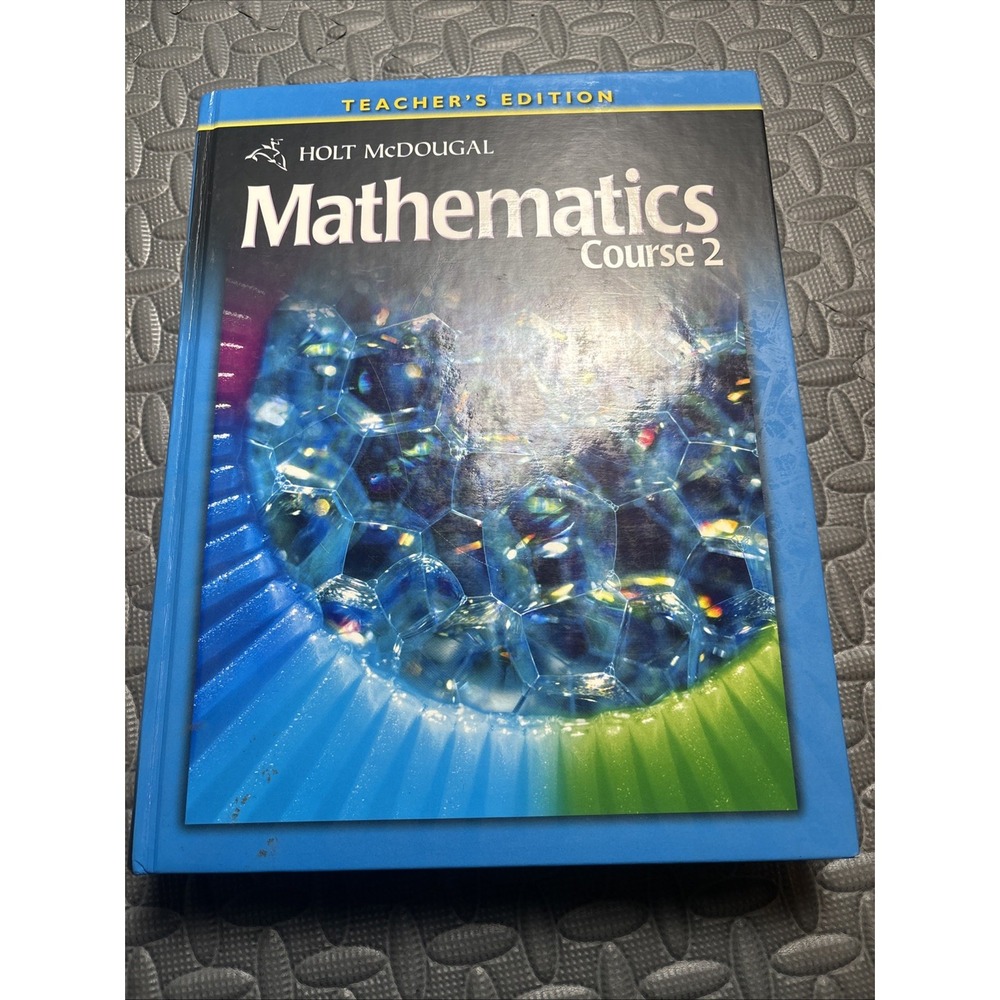 HOLT MCDOUGAL‎ MATHEMATICS COURSE 2 : TEACHER'S EDITION - Hardcover